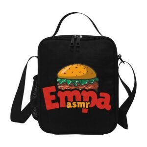 Empa ASMR Crossbody Lunch Bag for Kids (1722)  Durable 1200D Nylon, Insulated, with Detachable Shoulder Strap & Top Handle