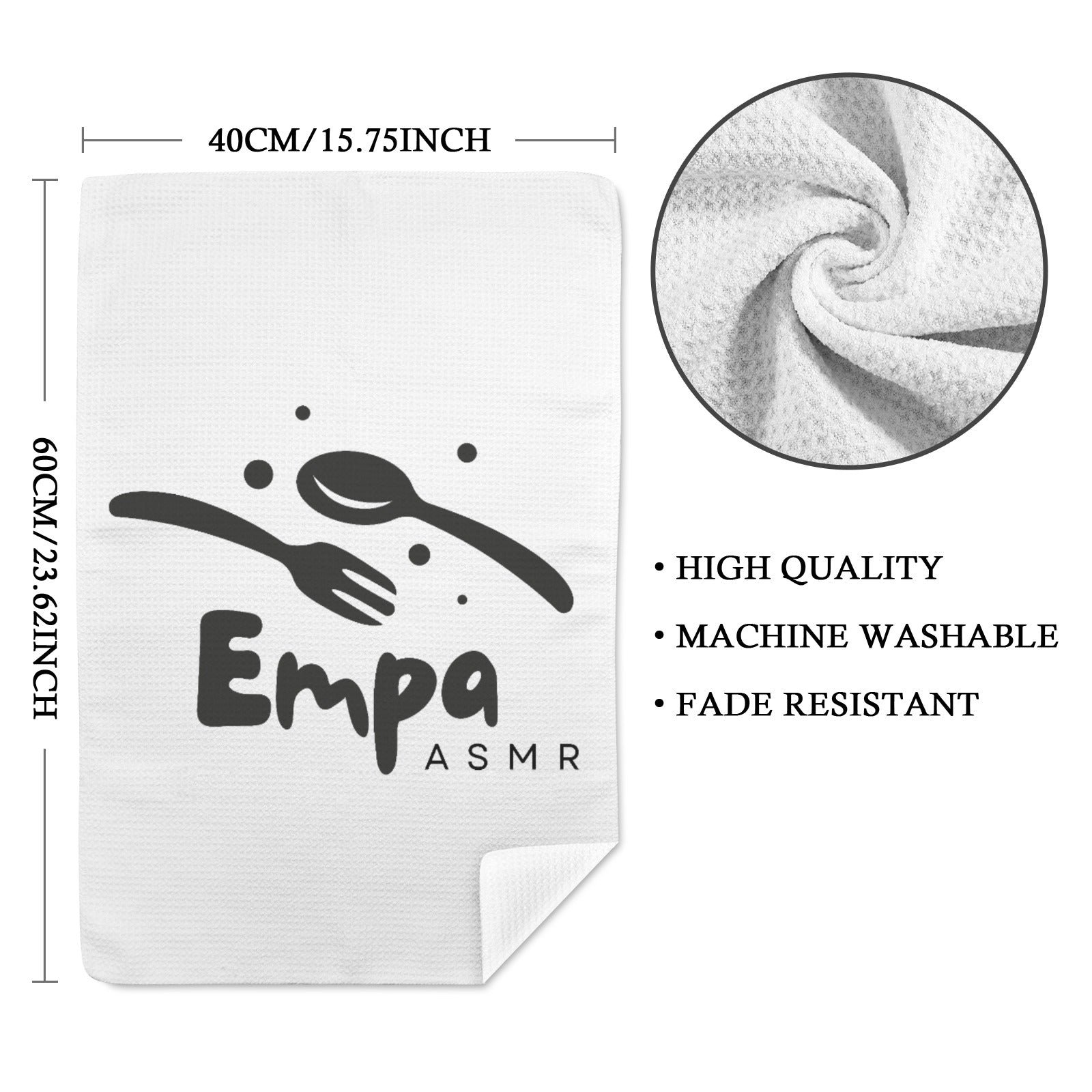 Featured image for 'Empa ASMR Kitchen Hand Towel  1 pc  Made in USA'