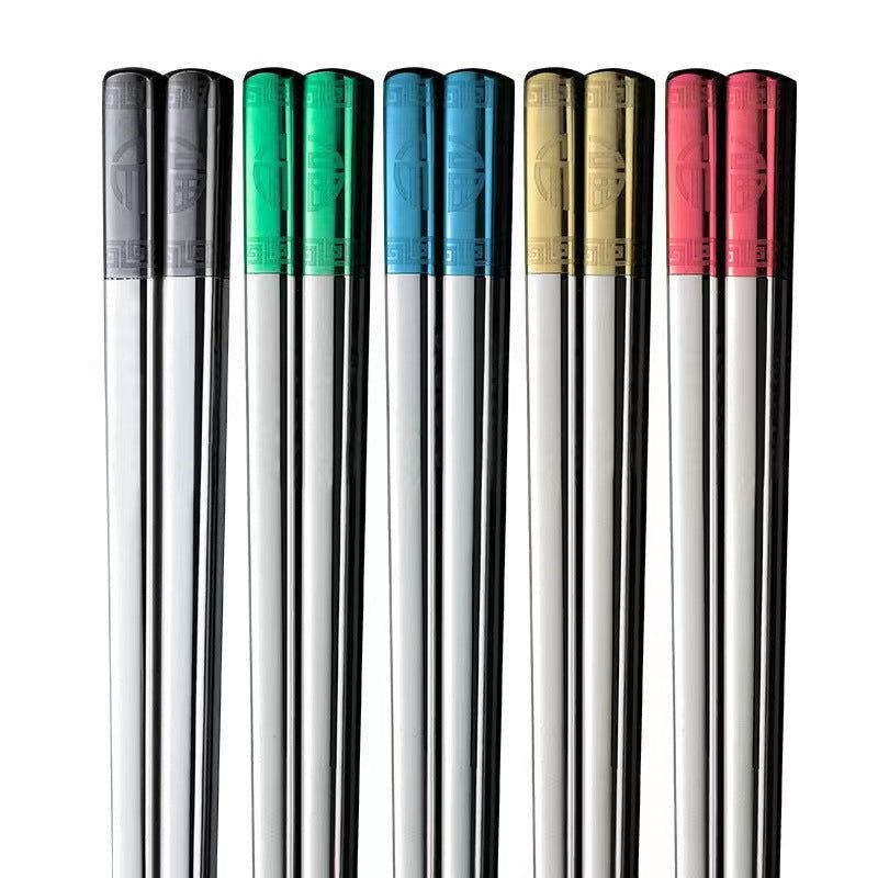 Featured image for 'Empa ASMR Stainless Steel Blessing Chopsticks – Elegance in Every Bite!'
