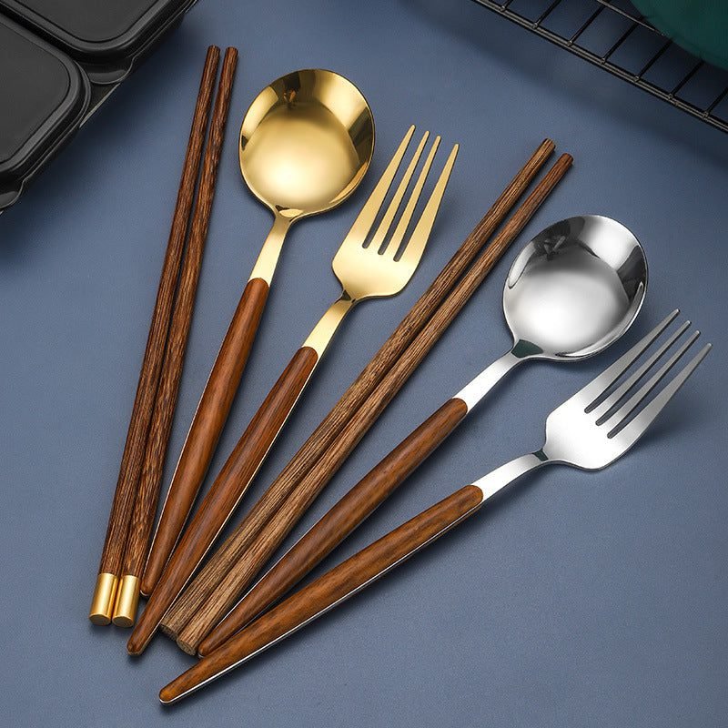 Featured image for 'Portable Stainless Steel Cutlery Set Elegant, Durable & Travel-Friendly'